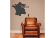 Frankreich als Wandtattoo 