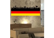 Deutschland Fans als Wandtattoo