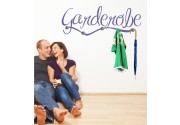 Garderobe als Wandtattoogarderobe