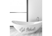 Get Naked  als Wandtattoo 