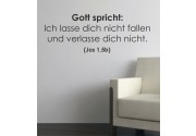 Gott spricht... als Wandtattoo 