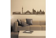 Skyline von Hannover als Wandtattoo 
