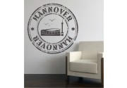 Stempel von Hannover als Wandtattoo 