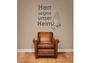 Herr segne... als Wandtattoo