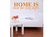 Home is where the... als Wandtattoo 