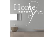 Home Spa als Wandtattoo 