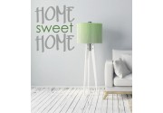 Home sweet 2-farbig.. als Wandtattoo