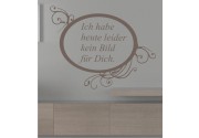 Ich habe heute... als Wandtattoo