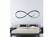 Infinity Love als Wandtattoo 