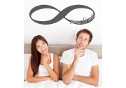 Infinity you & me als Wandtattoo