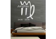 Sternzeichen Jungfrau als Wandtattoo 