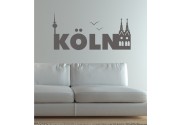 Schriftzug Köln als Wandtattoo 