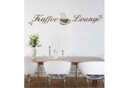 Kaffee Lounge als Wandtattoo 