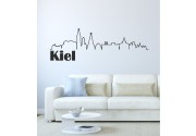 Kontur Kiel als Wandtattoo
