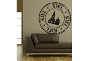 Stempel von Kiel als Wandtattoo 