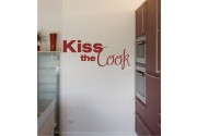 Kiss the Cook als Wandtattoo