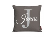Kissen bedruckt mit Name und Buchstaben