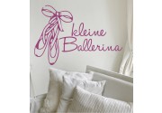 Kleine Ballerina als Wandtattoo 