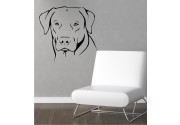 Labrador als Wandtattoo