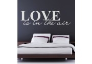Love is in the air als Wandtattoo