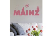 Schriftzug Mainz als Wandtattoo