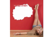 Mazedonien als Wandtattoo
