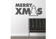 Merry XMAS 1 als Wandtattoo