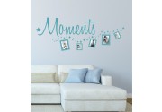 Moments + Rahmen als Wandtattoo