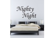 Nighty Night als Wandtattoo 