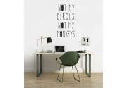 Not my circus... als Wandtattoo