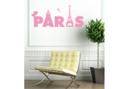 Schriftzug Paris als Wandtattoo 