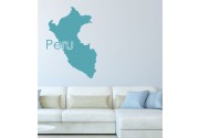 Peru als Wandtattoo