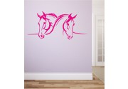 Pferde 2 als Wandtattoo