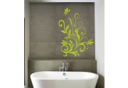 Ranke verschnörkelt als Wandtattoo