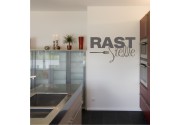 Rast Stelle als Wandtattoo