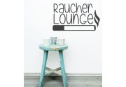 Raucher Lounge als Wandtattoo