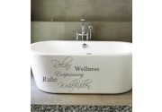 Relax, Wellness, Ruhe, ... als Wandtattoo 