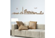 Skyline von Rom als Wandtattoo 