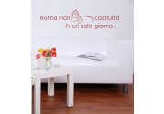 Roma non... als Wandtattoo