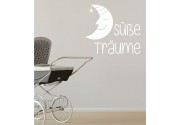 Süße Träume als Wandtattoo