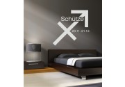 Sternzeichen Schütze als Wandtattoo 