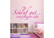 Schlaf gut.. als Wandtattoo