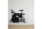 Schlagzeug... als Wandtattoo 