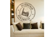 Stempel von Schwerin als Wandtattoo 