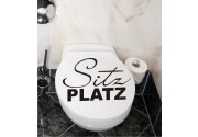 Sitzplatz als WC-Tattoo