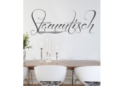 Stammtisch als Wandtattoo 