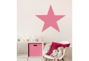 Großer Stern als Wandtattoo