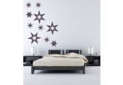 Sterne2 als Wandtattoo 