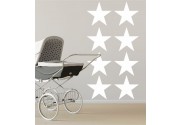 Große Sterne (Set) als Wandtattoo