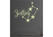 Sternzeichen Zwilling als Leuchttattoo